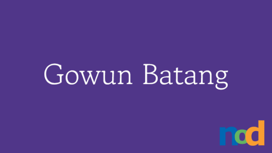 免费字体星期五- Gowun Batang