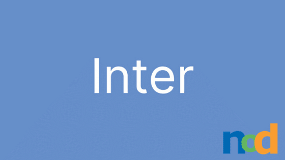 Free Font Friday  -  Inter