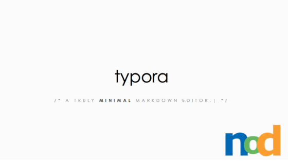 typora  - 最小的标记编辑器