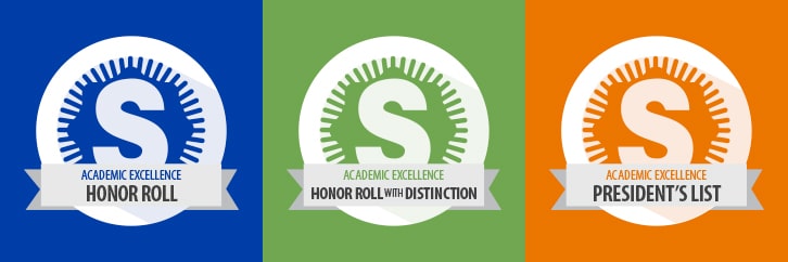 Academic excellence program logos