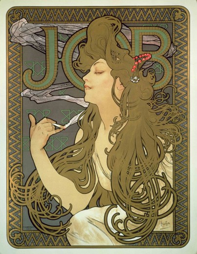 Alphonse Mucha_Job_1896.