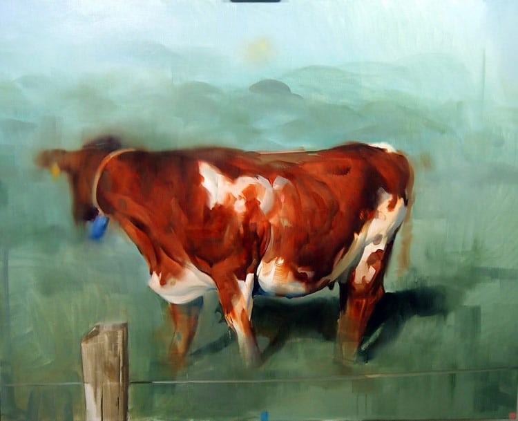 本杰明·比约克隆德的奶牛肖像