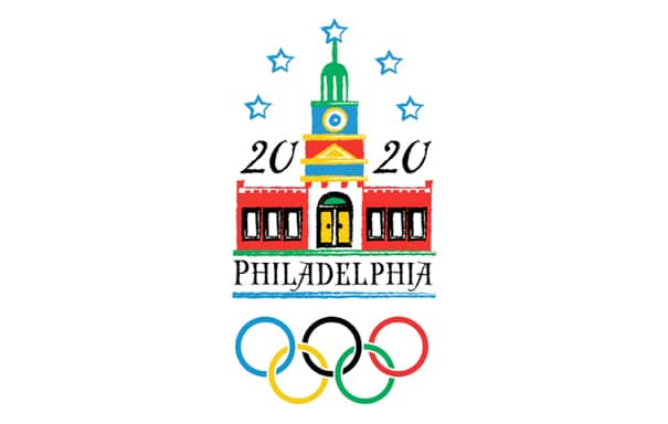 费城的奥运标志